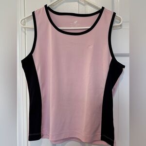 New Balance Women's Blush and Black Tank Top